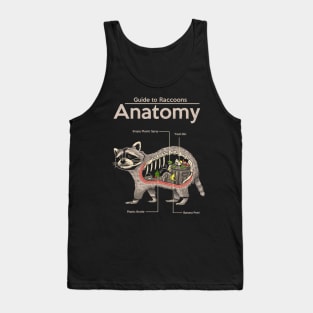 Anatomy of a Raccoon Tank Top